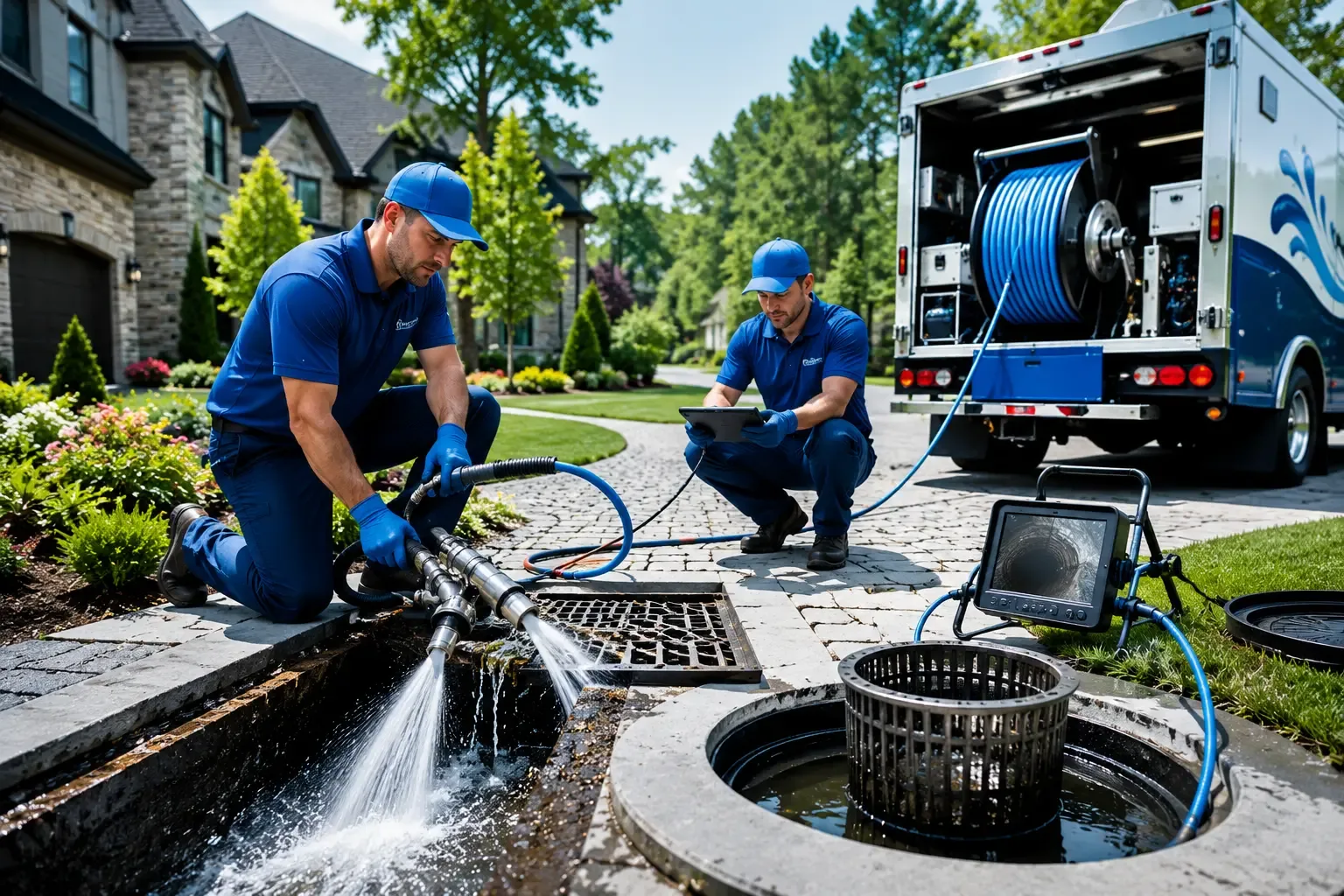 Local outdoor drain cleaning professionals in Laurelville, OH